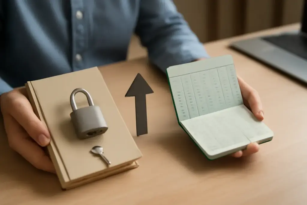 Conto deposito vincolato conviene davvero? L’unico caso in cui superi il libretto di risparmio